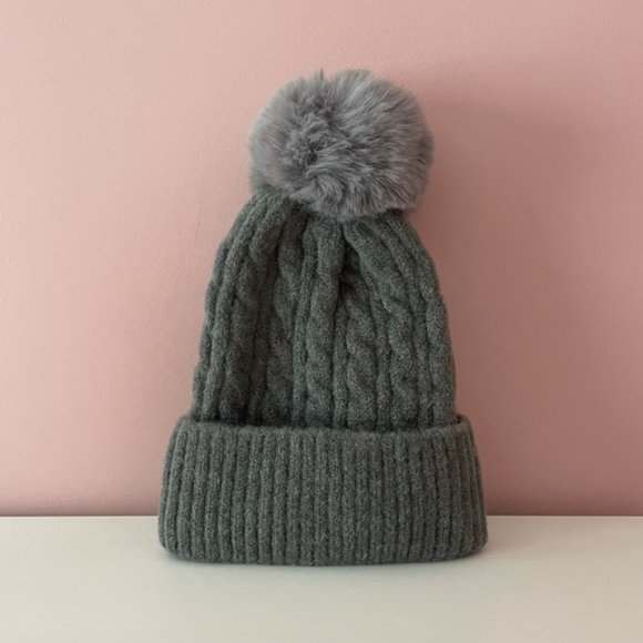 Pom Pom Fashion Warm Knitted Hat main image 7